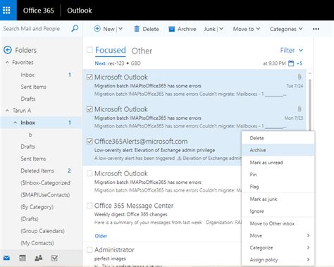 online archiving office 365|how to archive emails in outlook 365.